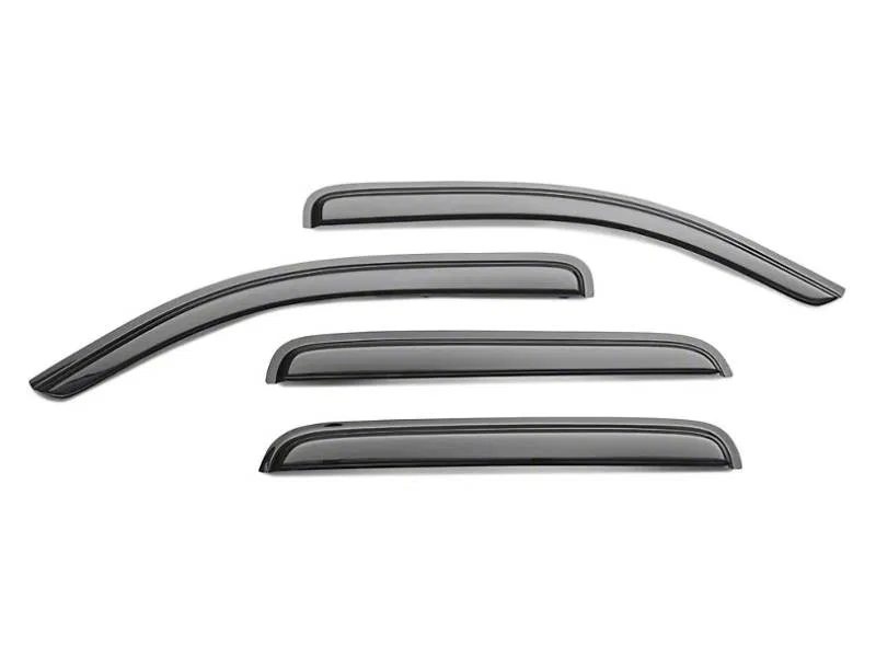 1494109IN – BLACK HORSE Rainguard, Aerodynamic Design In-Channel Smoke Acrylic